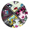 Opłatek na tort Monster High-3. Średnica:21 cm